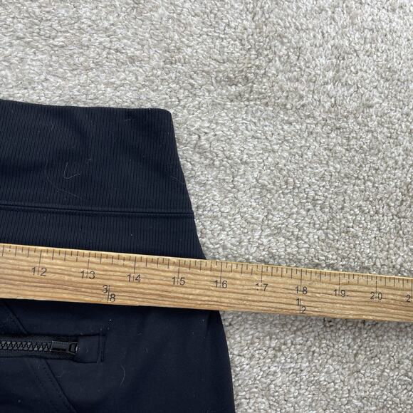 Athleta Venice Jogger Pant Small Women Black Pull On 27" Inseam Stretch 65-32 - Picture 7 of 9